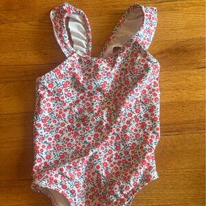 Little Planet Floral Kids Swim One Piece